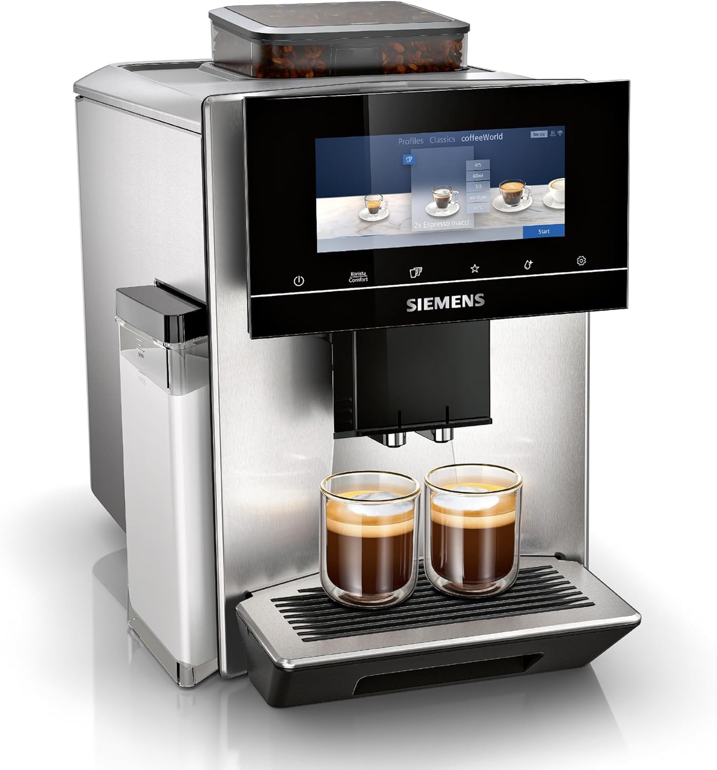 Siemens EQ900 TQ903D03 – Ausführliche Bewertung des vollautomatischen Kaffeevollautomaten mit App-Steuerung