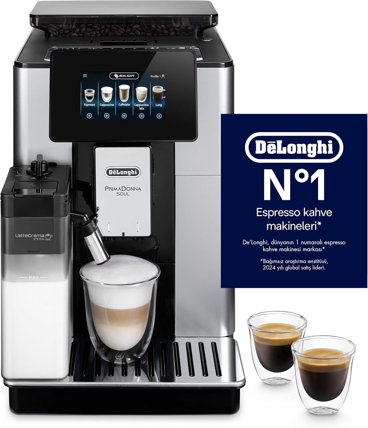 De’Longhi PrimaDonna Soul Perfetto ECAM 612.55.SB – Ausführliche Produktbewertung